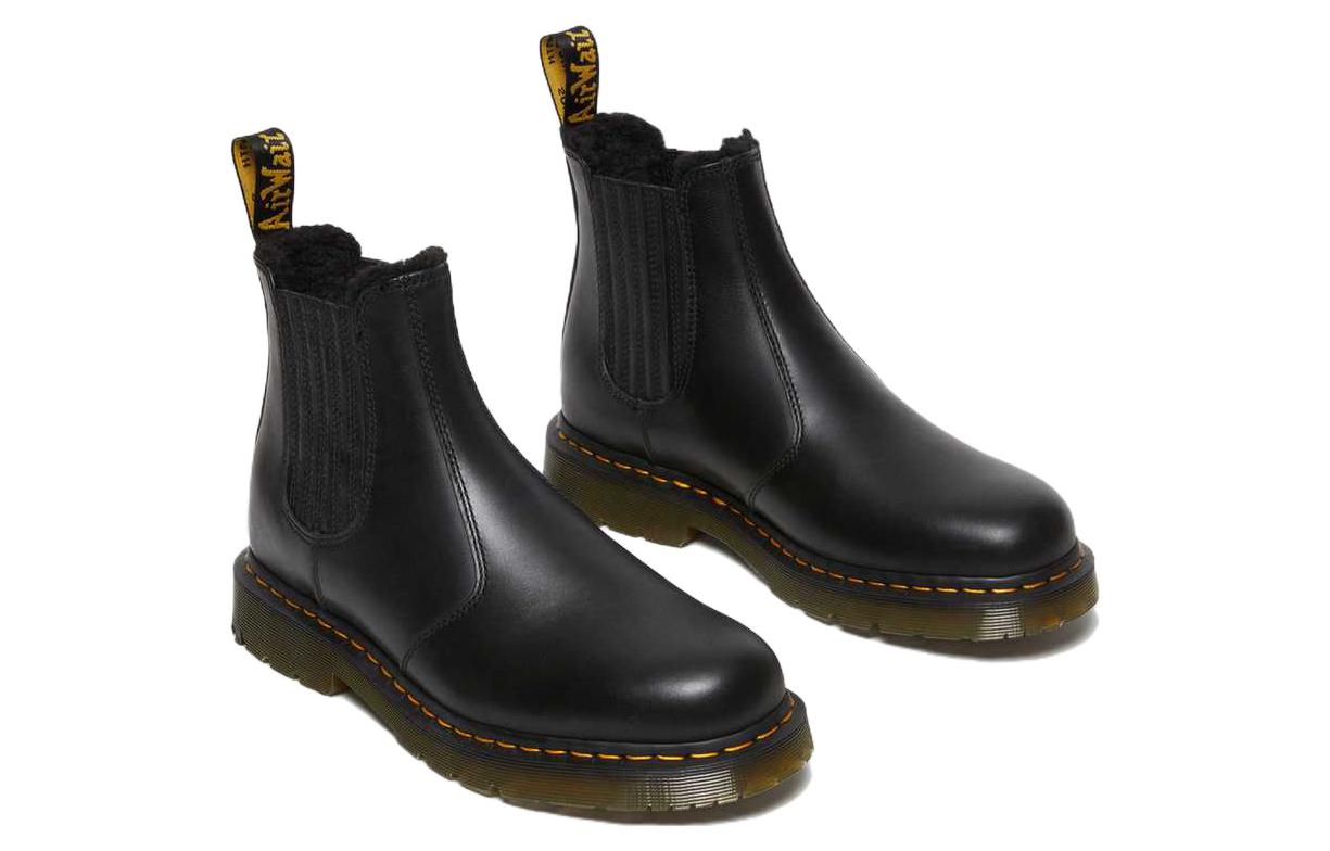 Мужские ботинки челси Dr. Martens 2976 кожаные с подошвой Wintergrip, черный — фото 3