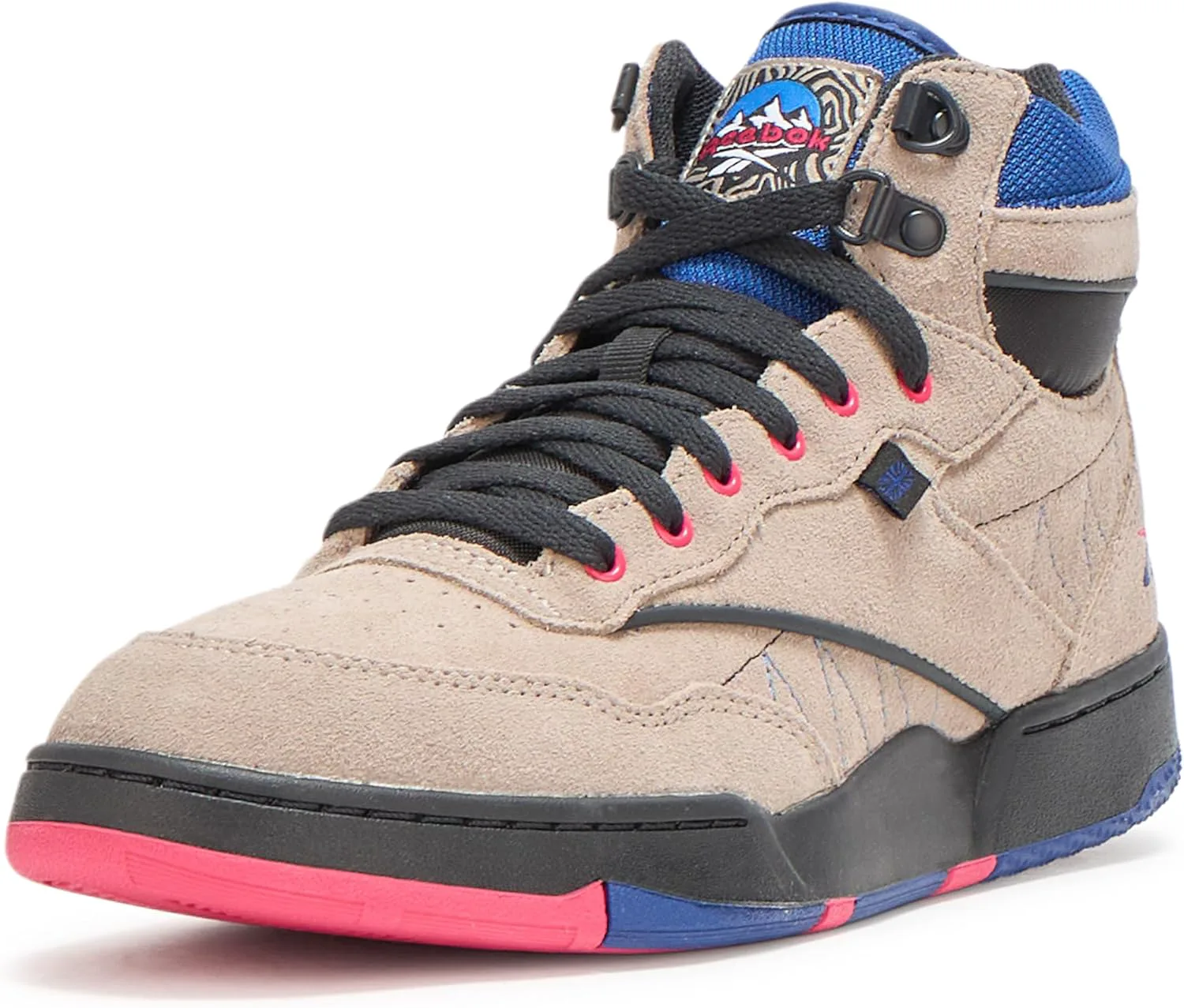 Женские кроссовки Reebok BB 4000 II Mid, черный — фото 2