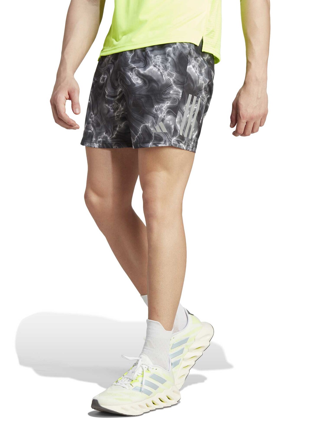 

Шорты Adidas Performance Own the Run Allover Print, серый