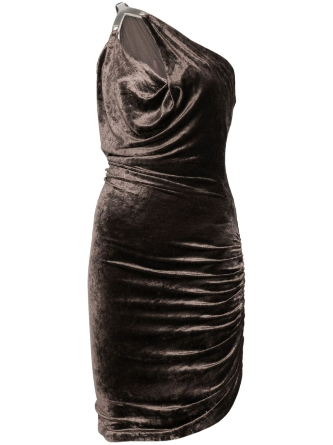 

Мини-платье Rick Owens Lilies Hydra Aaliyah, коричневый