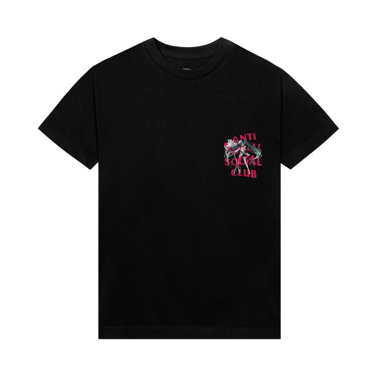 

Футболка Anti Social Social Club x Goodsmile Racing Virtual Echo Tee, Black