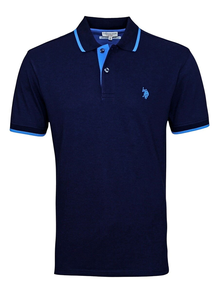 

Рубашка U.S. POLO ASSN., синий/темно-синий