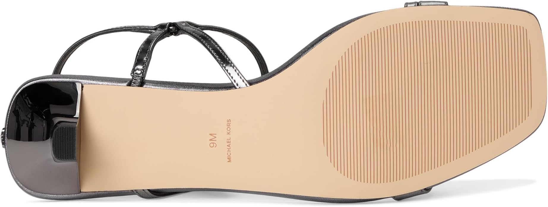 Туфли MICHAEL Michael Kors Women's Selina Kitten Sandals, Gunmetal — фото 3