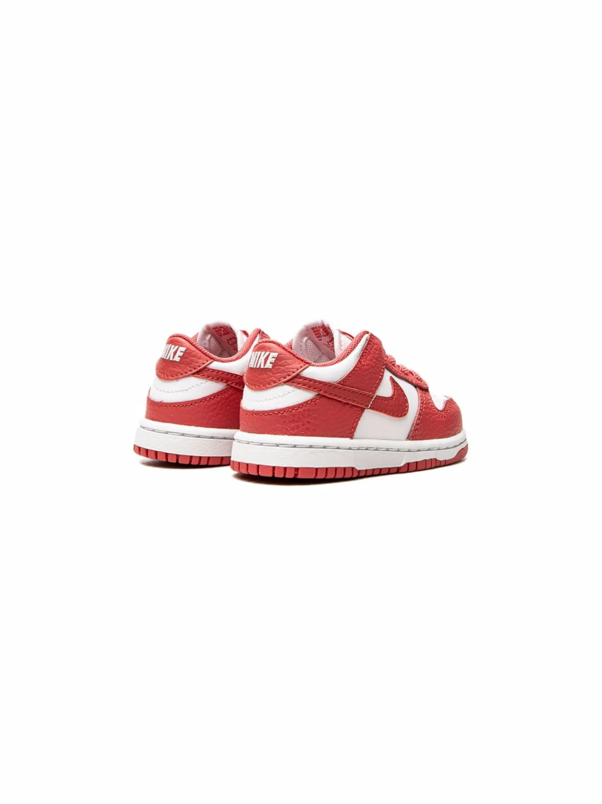Кроссовки Dunk Low Nike Kids, красный — фото 3