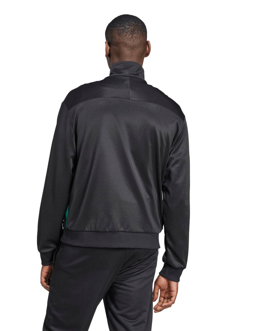 Мужская спортивная куртка House Of Tiro Nations Pack Adidas, Black, Bold green, Hazy yellow — фото 2