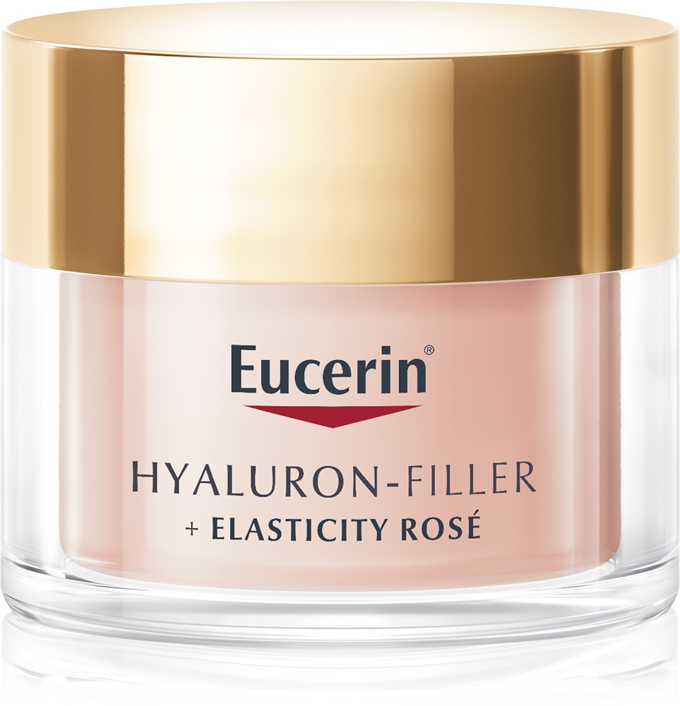 

Hyaluron-Filler + Elasticity Rosé, ежедневный антивозрастной продукт с фактором защиты 30 Eucerin, rosé 50 мл