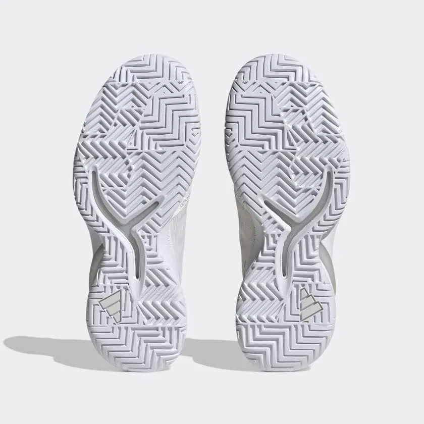 Кроссовки теннисные Adidas Adizero Cybersonic, белый/Silver Metallic/Grey