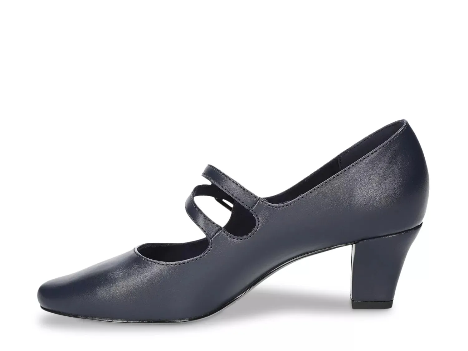 Туфли-лодочки Easy Street Meryl Mary Jane, темно-синие, синтетические — фото 3