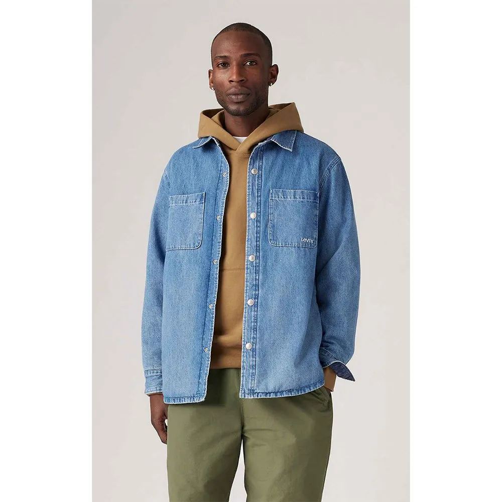 

Верхняя рубашка Levi's Bryant Padded Rev, синий