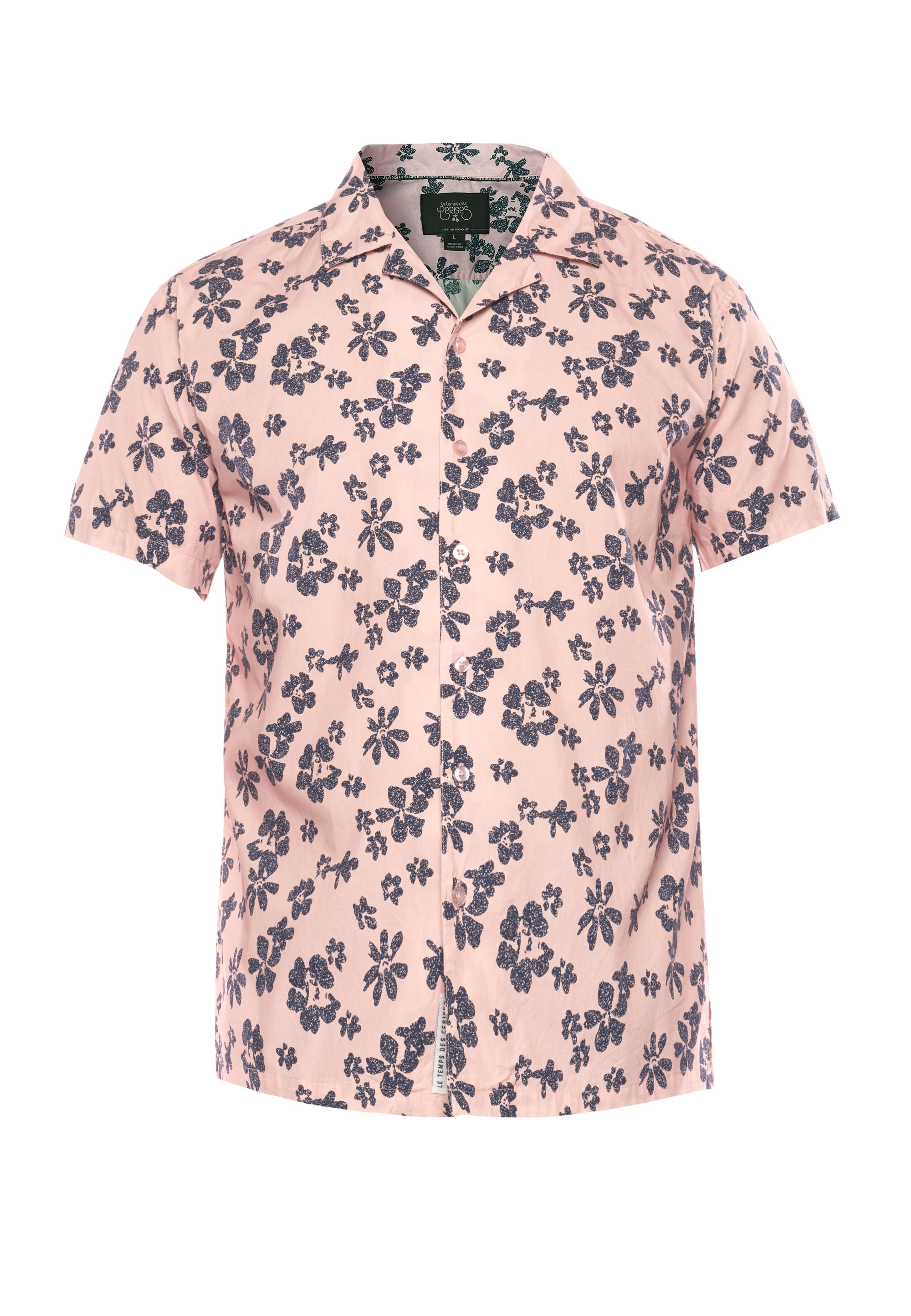 

Рубашка Le Temps des Cerises Kurzarm CHEMISE HOMME POSTIR (MC)/SHIRT MAN POSTIR (SHORT SLEEVE), розовый