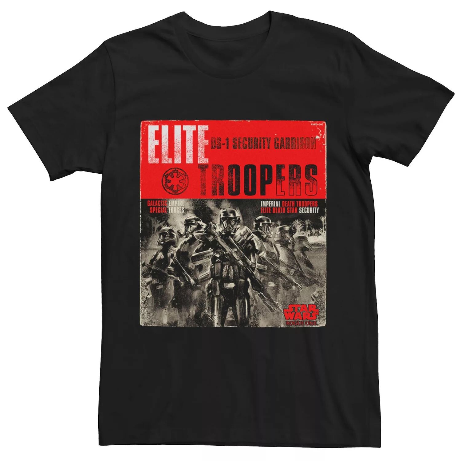 

Мужская футболка Rogue One Death Trooper Elite Security Tee Licensed Character