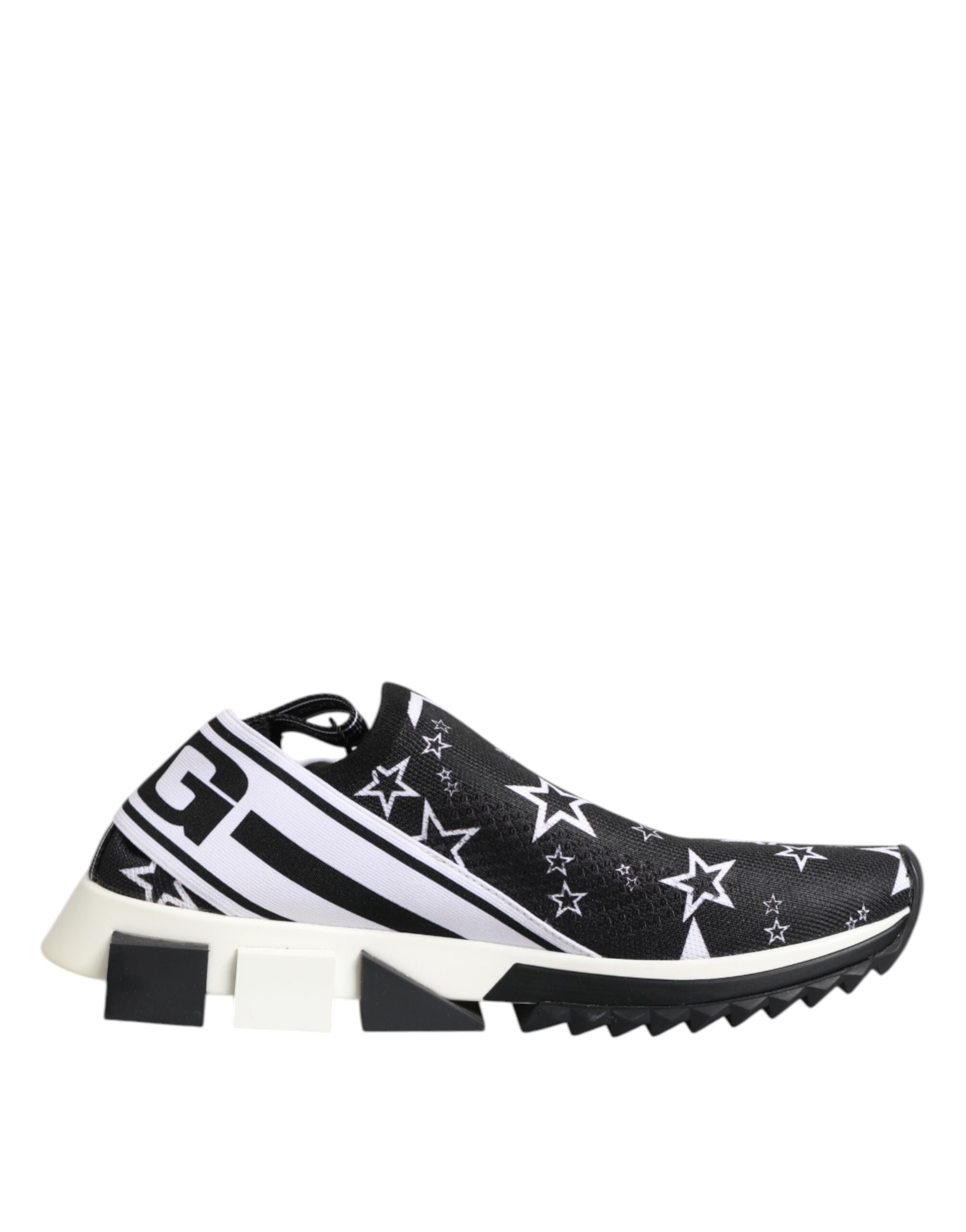 Черные белые низкие кеды Sorrento Dolce & Gabbana, Black/White