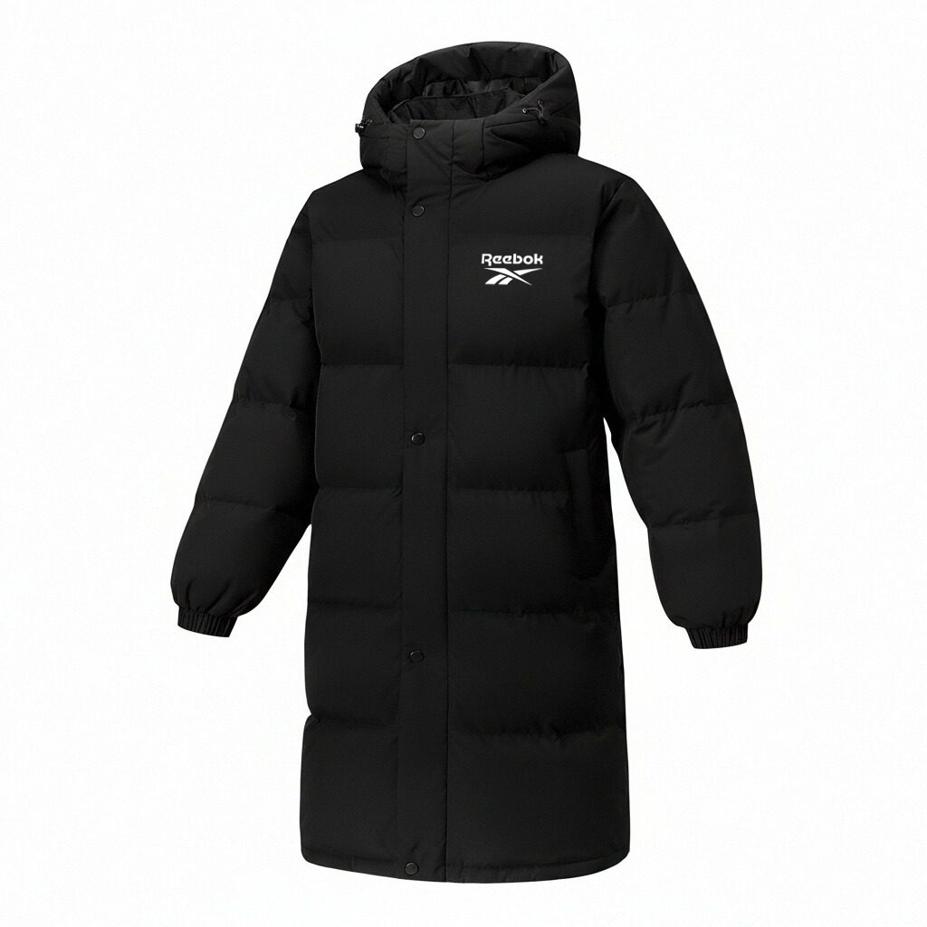 

Пуховик Unisex с капюшоном утепленный Reebok, черный