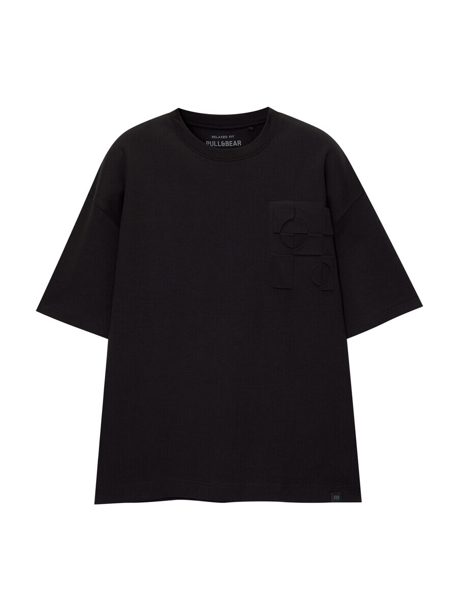 

Классическая футболка Pull&Bear Shirt, черный
