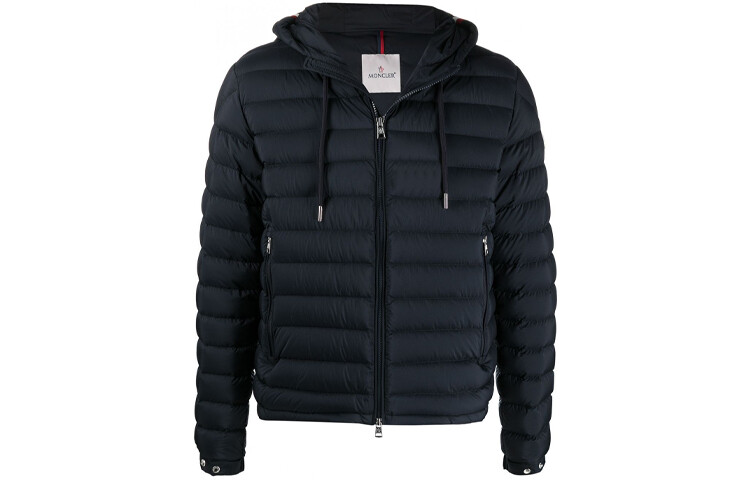 

Пуховик мужской синий Moncler