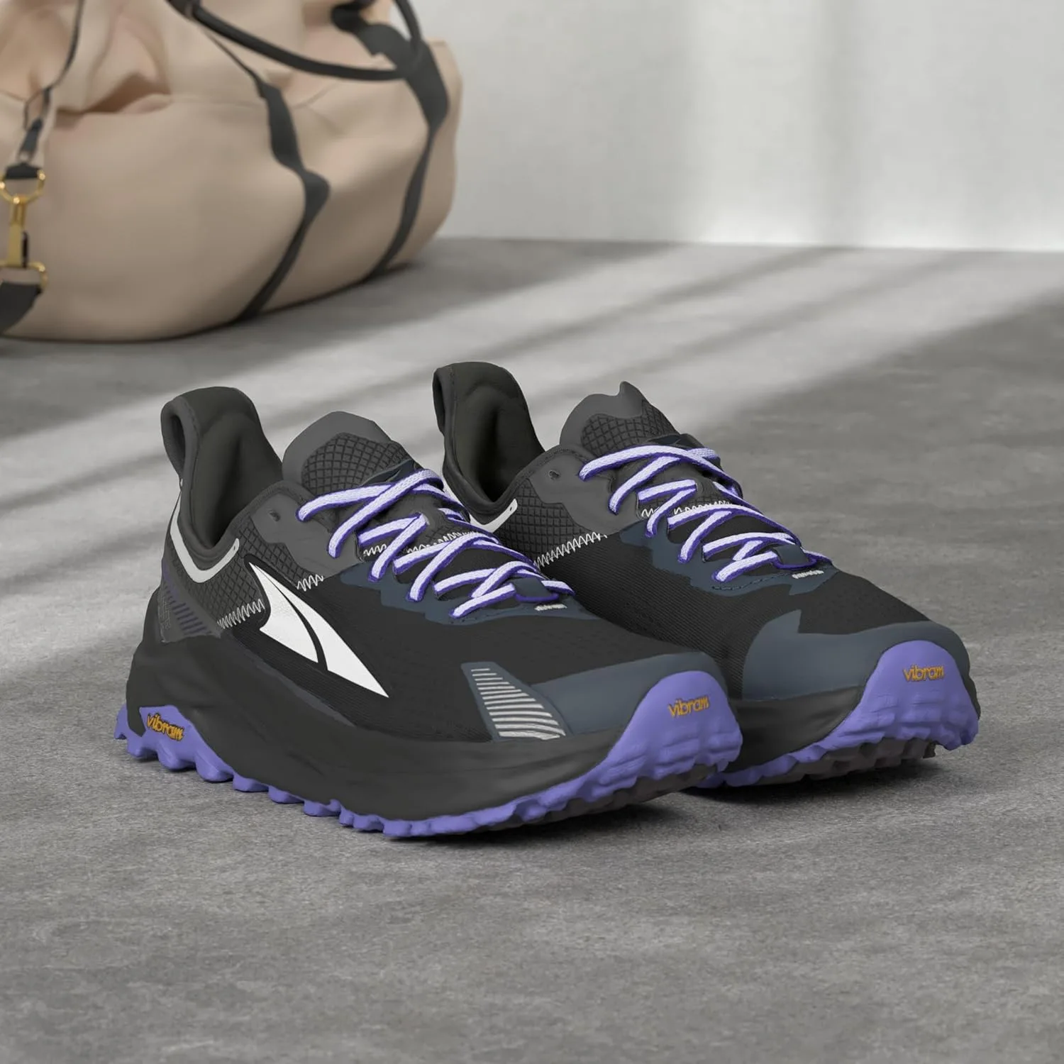 Мужские кроссовки ALTRA Olympus 5 Hike Low GTX, черный — фото 2