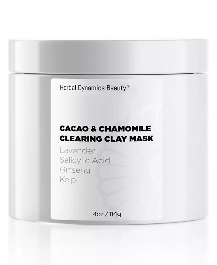 

Маска с очищающей глиной какао и ромашки Herbal Dynamics Beauty