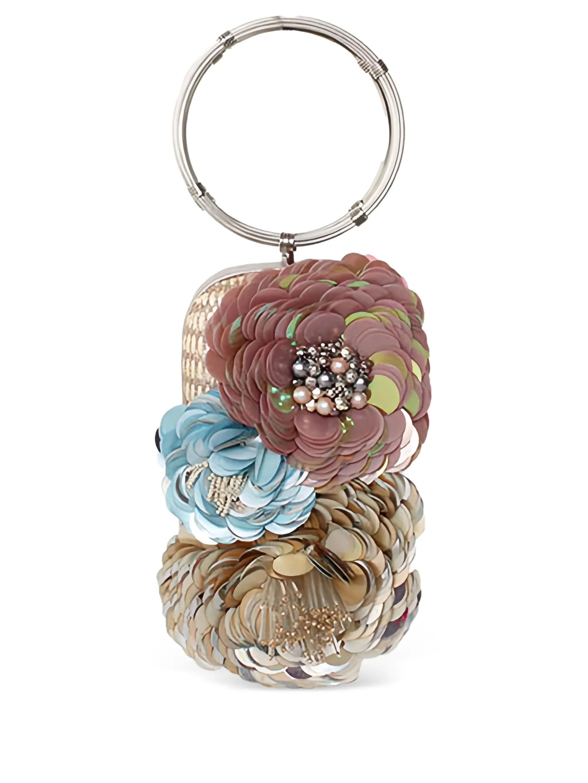 

Клатч с цветочной аппликацией Sarah’S Bag, бежевый