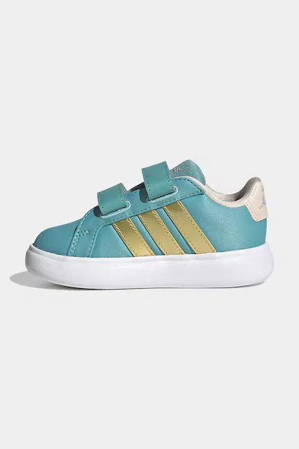 Кроссовки детские Disney Grand Court Jasmine Adidas, синий — фото 4