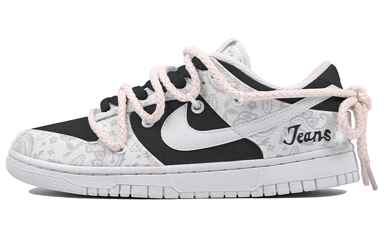 

Кроссовки Nike Dunk Skateboard Shoes Women's Low-Top Black White