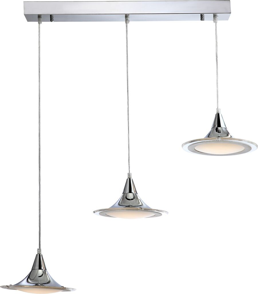 

Подвесной светильник Globo Enea 15819-3 Globo Lighting, серебро