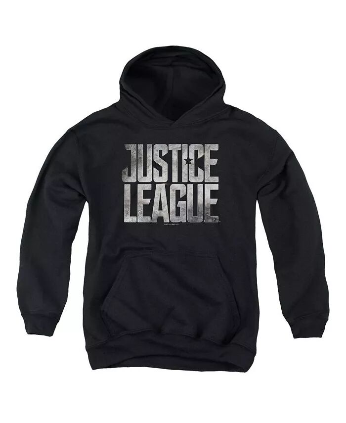 

Толстовка с капюшоном и логотипом «Мальчики» Movie Youth Metal Justice League, черный