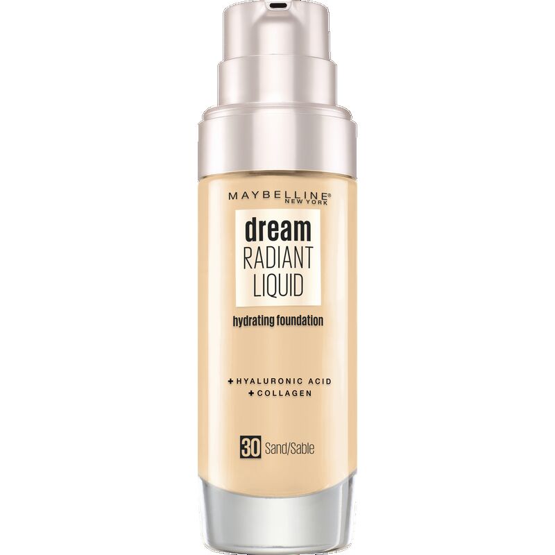 

Dream Radiant Liquid Make-Up №30 Песок Maybelline New York, 30 ml