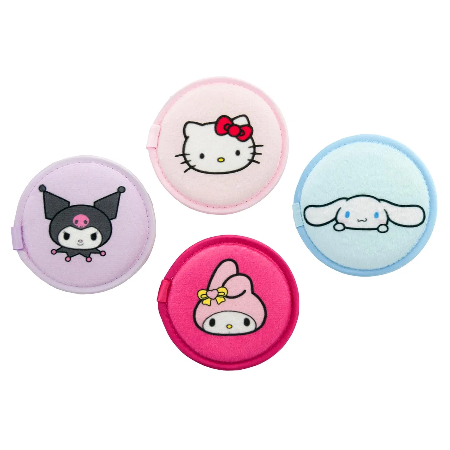 Набор из 4 многоразовых очищающих дисков Hello Kitty ‎Beauty In The Air