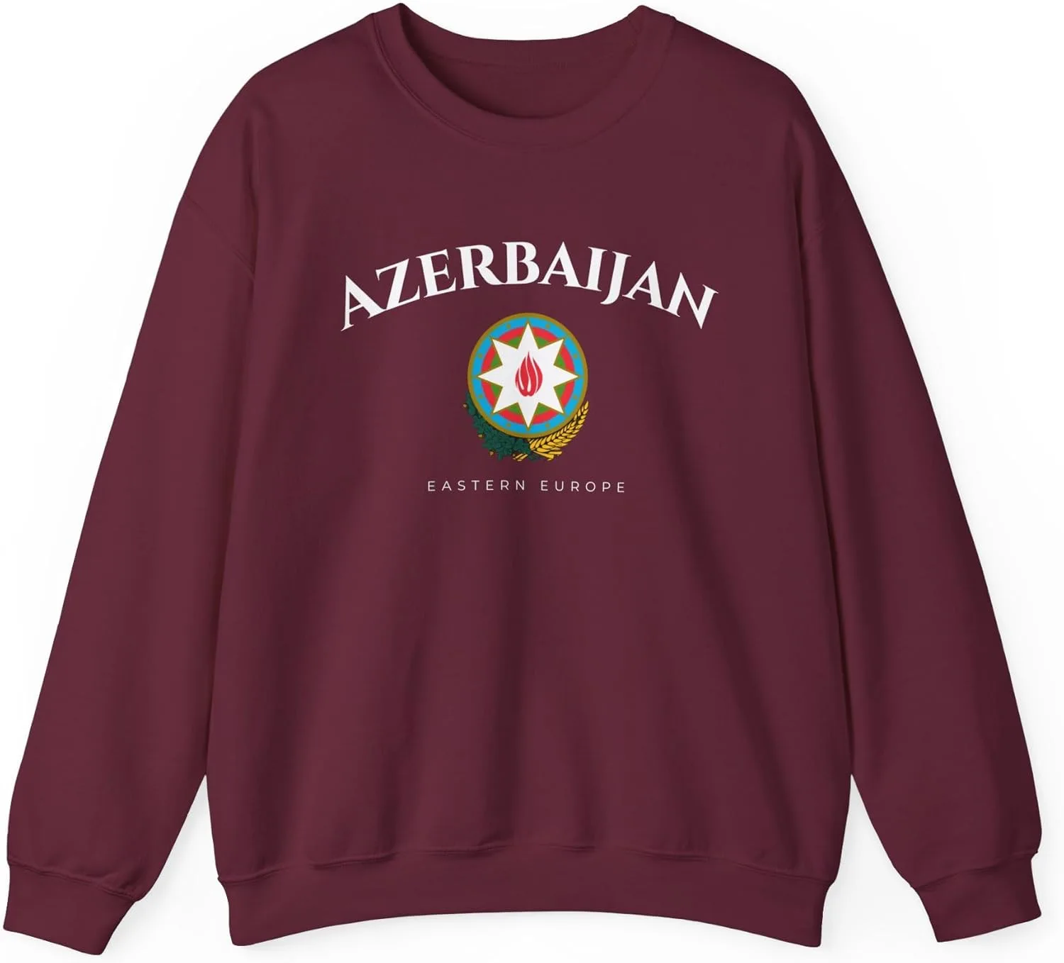 Толстовка Heavy Blend Unisex с принтом "Азербайджан"