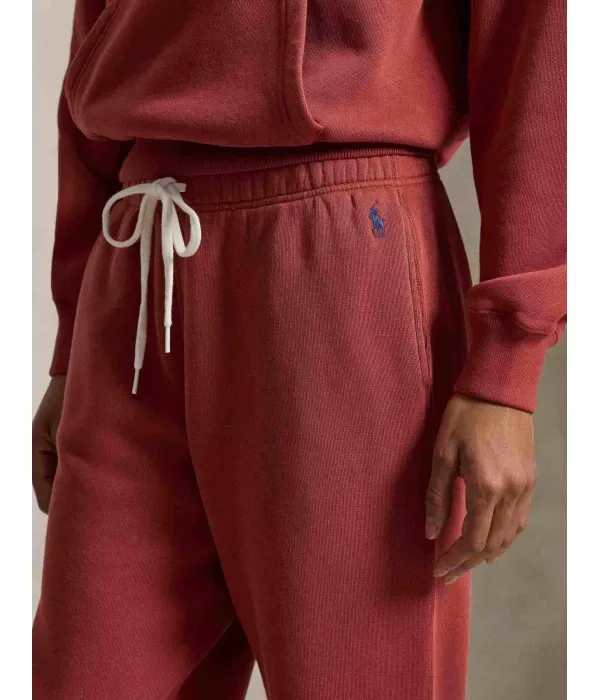 Спортивные штаны relaxed fit Polo Ralph Lauren, красный — фото 4