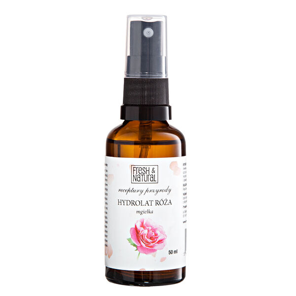 

Спрей с гидролатом розы, 50 мл Fresh & Natural