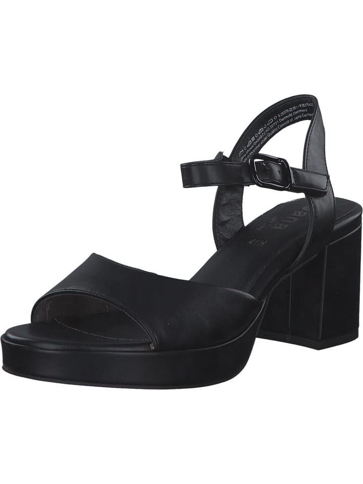 Сандалии на плоской подошве Jana Shoes, черный
