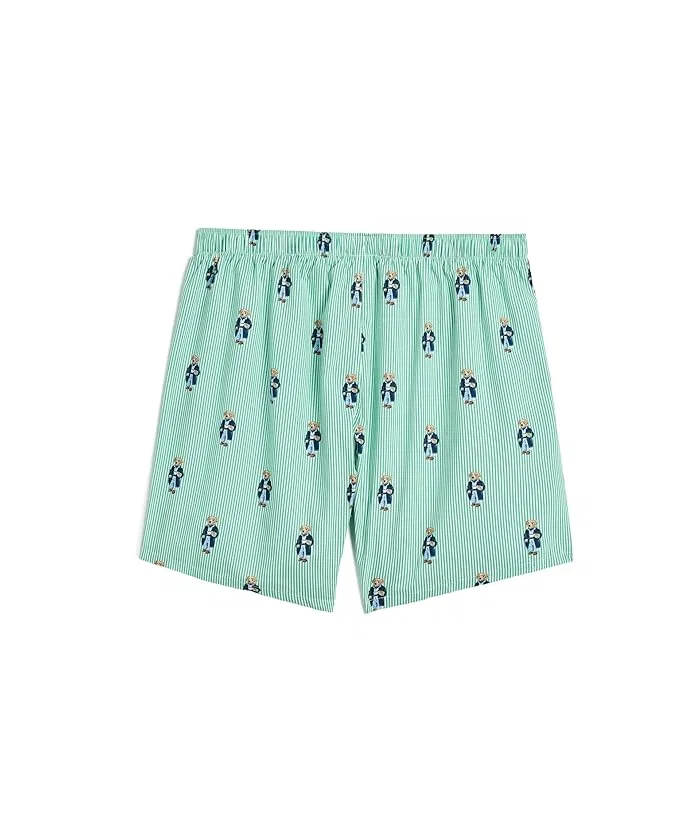 Трусы Woven Boxers Polo Ralph Lauren, Robinson Plaid/Morning Robe Bear Stripe/Spring Melon W/Boston Ro — фото 2