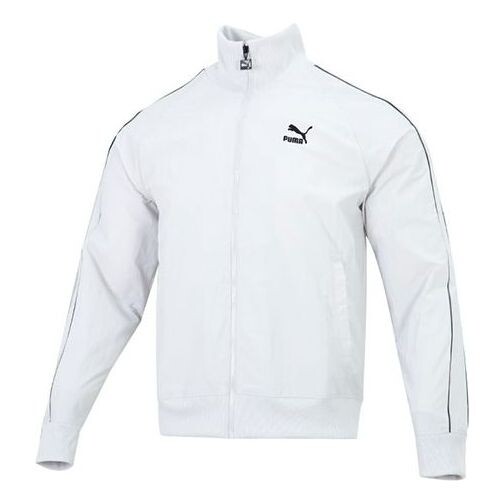 

Куртка t7 crinkled track jacket 'white' Puma, белый