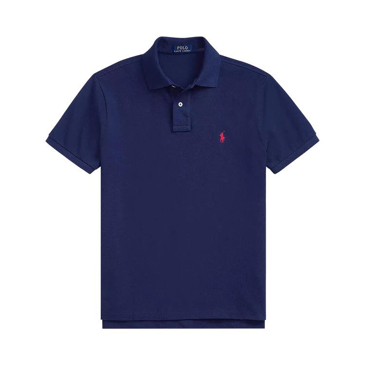 

Поло Polo Ralph Lauren Short-Sleeve Slim Fit Mesh Polo, Newport Navy