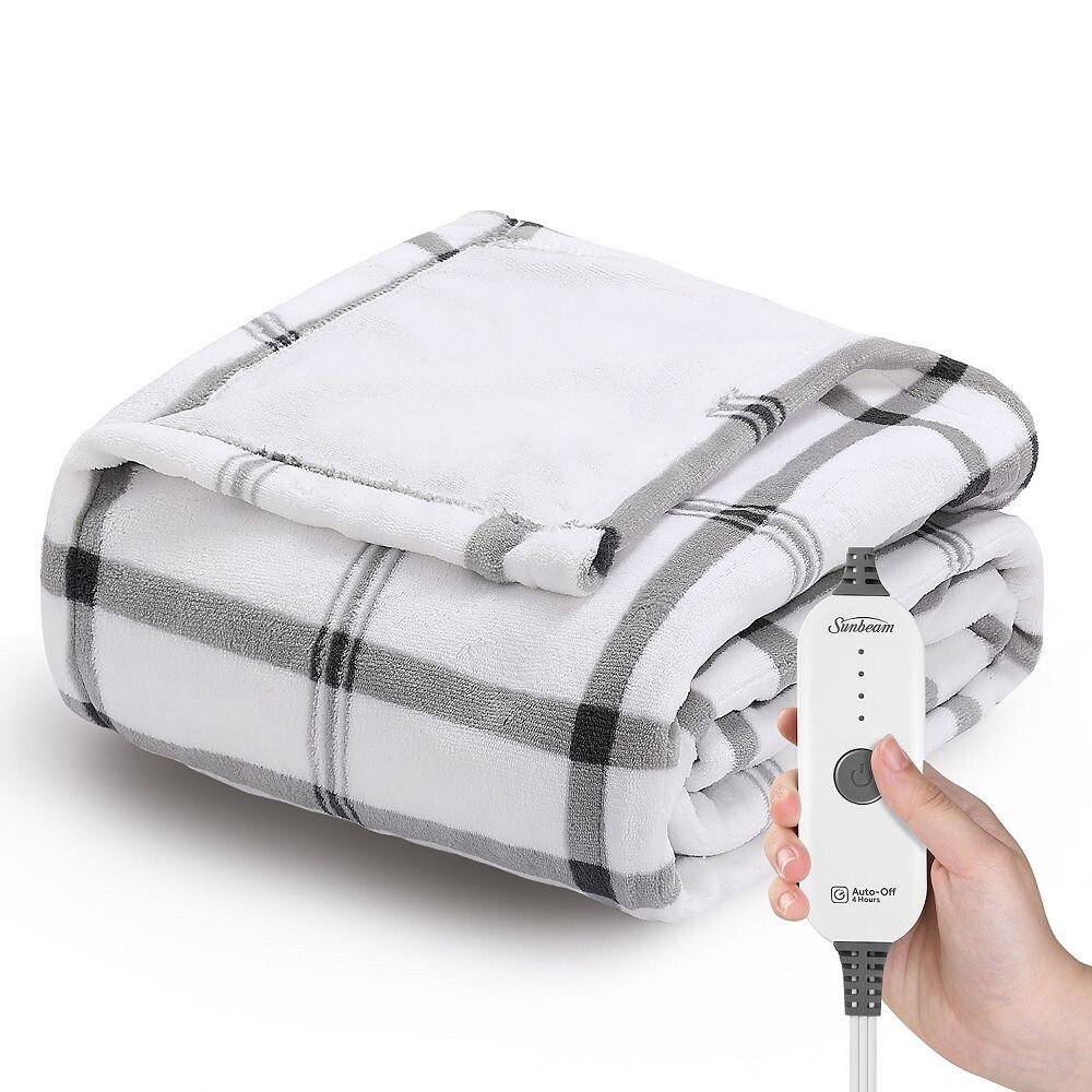 

Одеяло с подогревом Sunbeam Nordic Premium, цвет Window Plaid