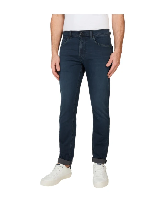 

Современные зауженные джинсы из денима Pepe Jeans, синий