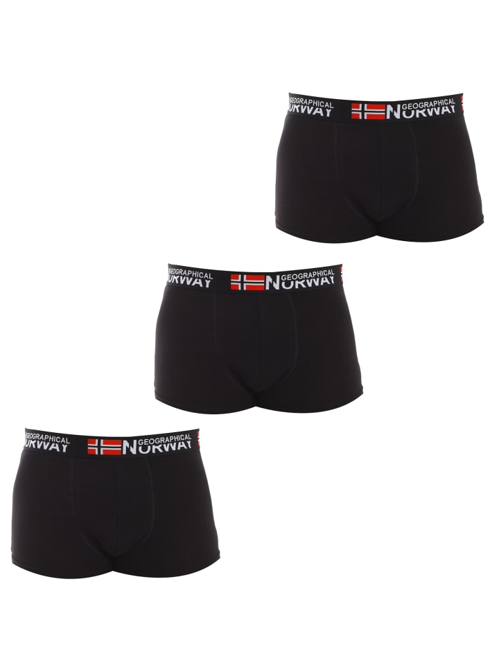 

Боксеры Geographical Norway, черный