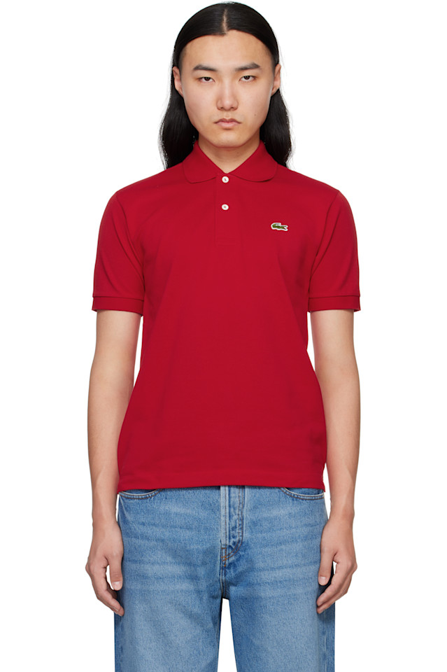 

Классический крой оригинальная поло L.12.12 Lacoste, красный