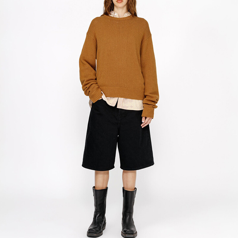Осенняя серия 2024 года Свитер унисекс Stussy, серый/синий — фото 3