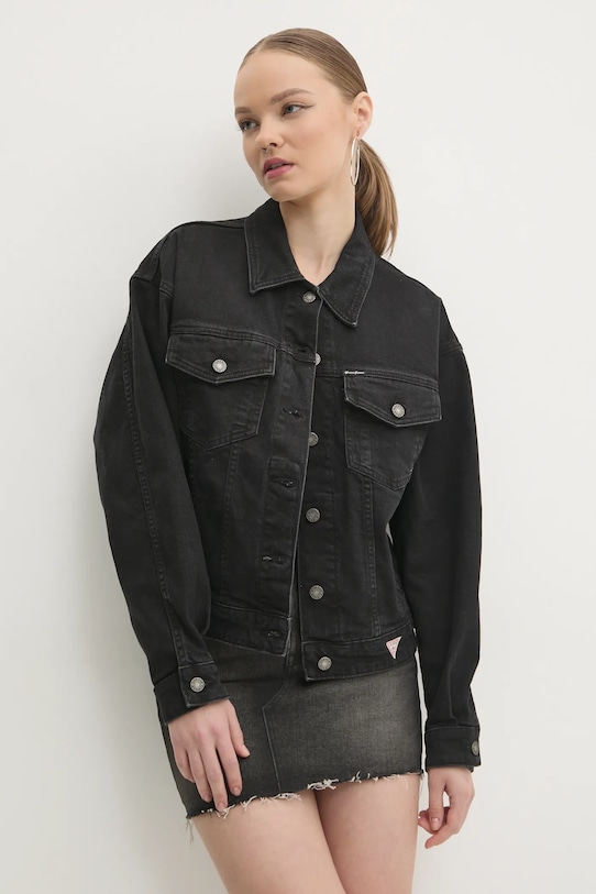 

Джинсовая куртка Guess Jeans, черный