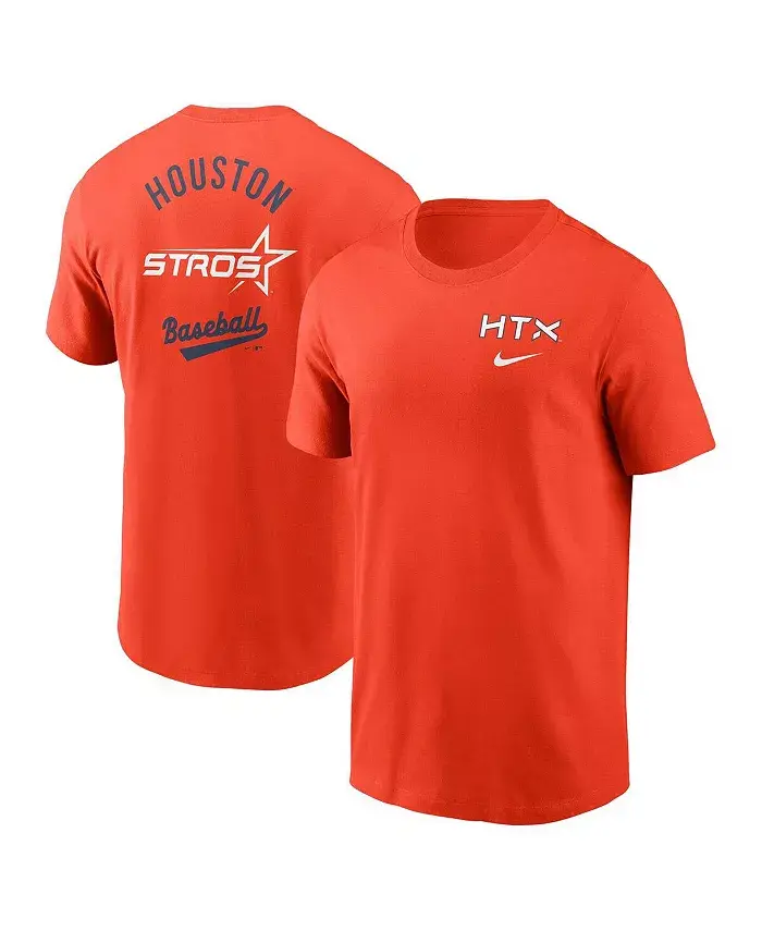 

Мужская футболка Houston Astros 2025 City Connect оранжевого цвета Nike