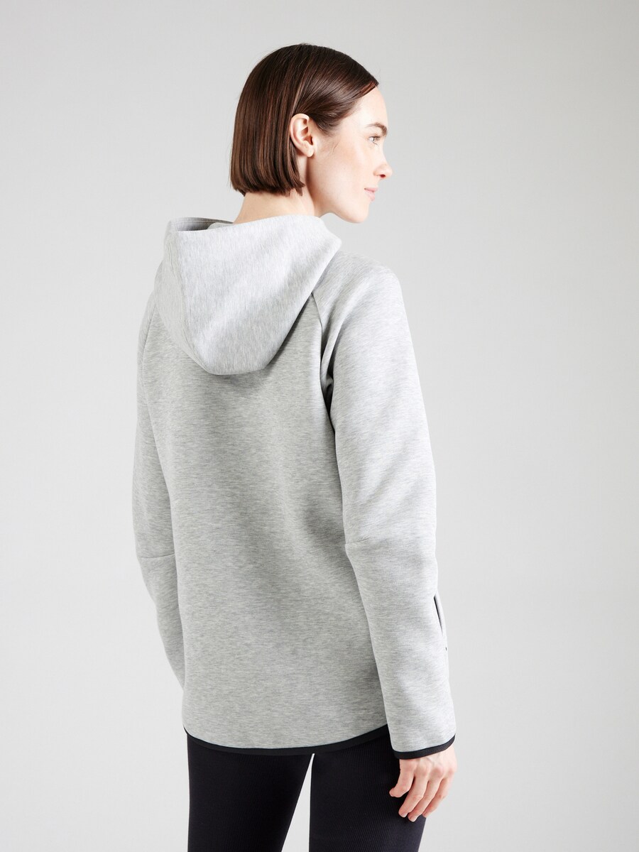 Толстовка с капюшоном на молнии Nike Sportswear TECH FLEECE 2, светло-серый — фото 4