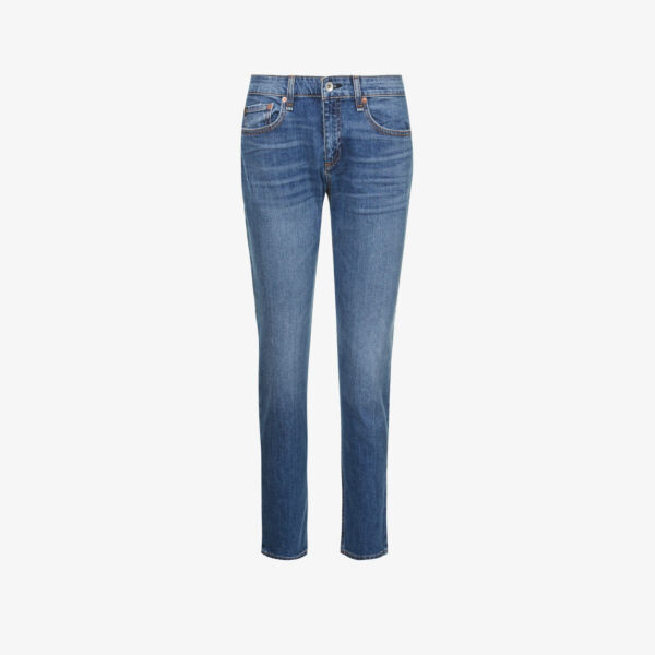 

Джинсы-бойфренды Dre с низкой посадкой Rag & Bone, цвет julienne