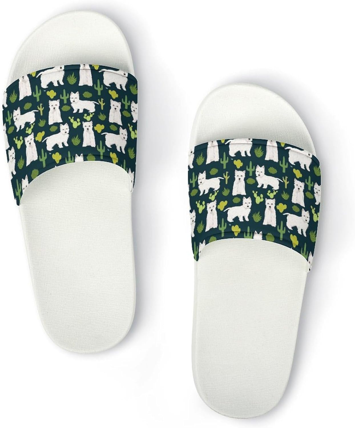 

Унисекс сланцы Skull And Roses - сланцы с принтом - можно носить дома или на улице Generic, белый