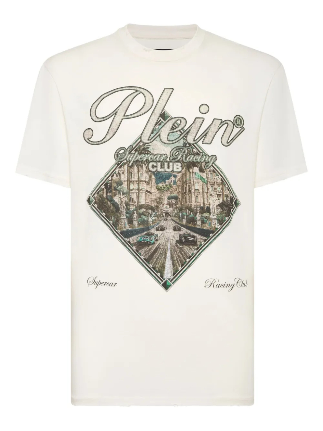 

Футболка Rombo Monaco Philipp Plein, белый