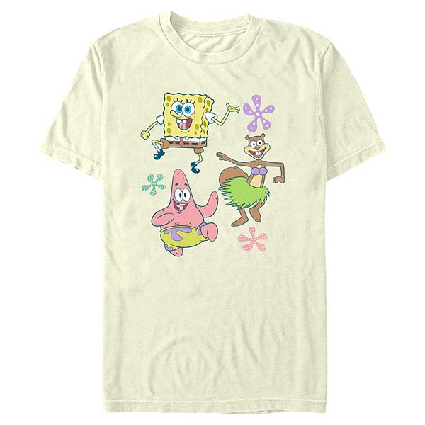 

Мужская футболка с принтом Spongebob Squarepants & Friends Dancing Nickelodeon