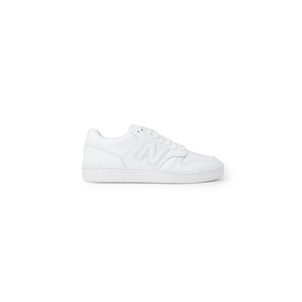 Белые кроссовки из синтетической кожи New Balance