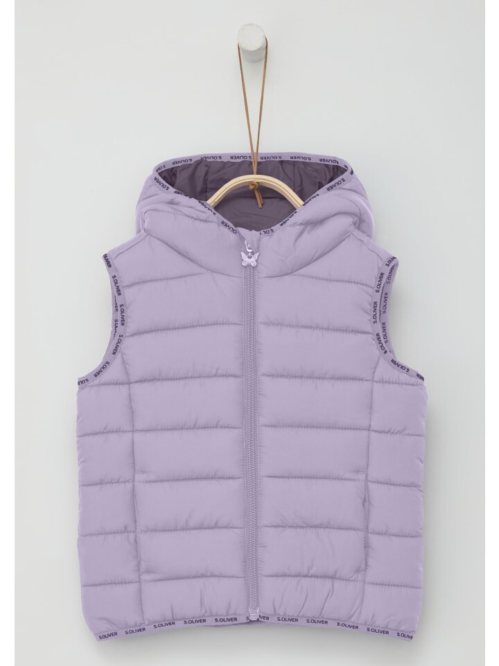 

Жилет s.Oliver Outdoor-Weste ärmellos, фиолетовый