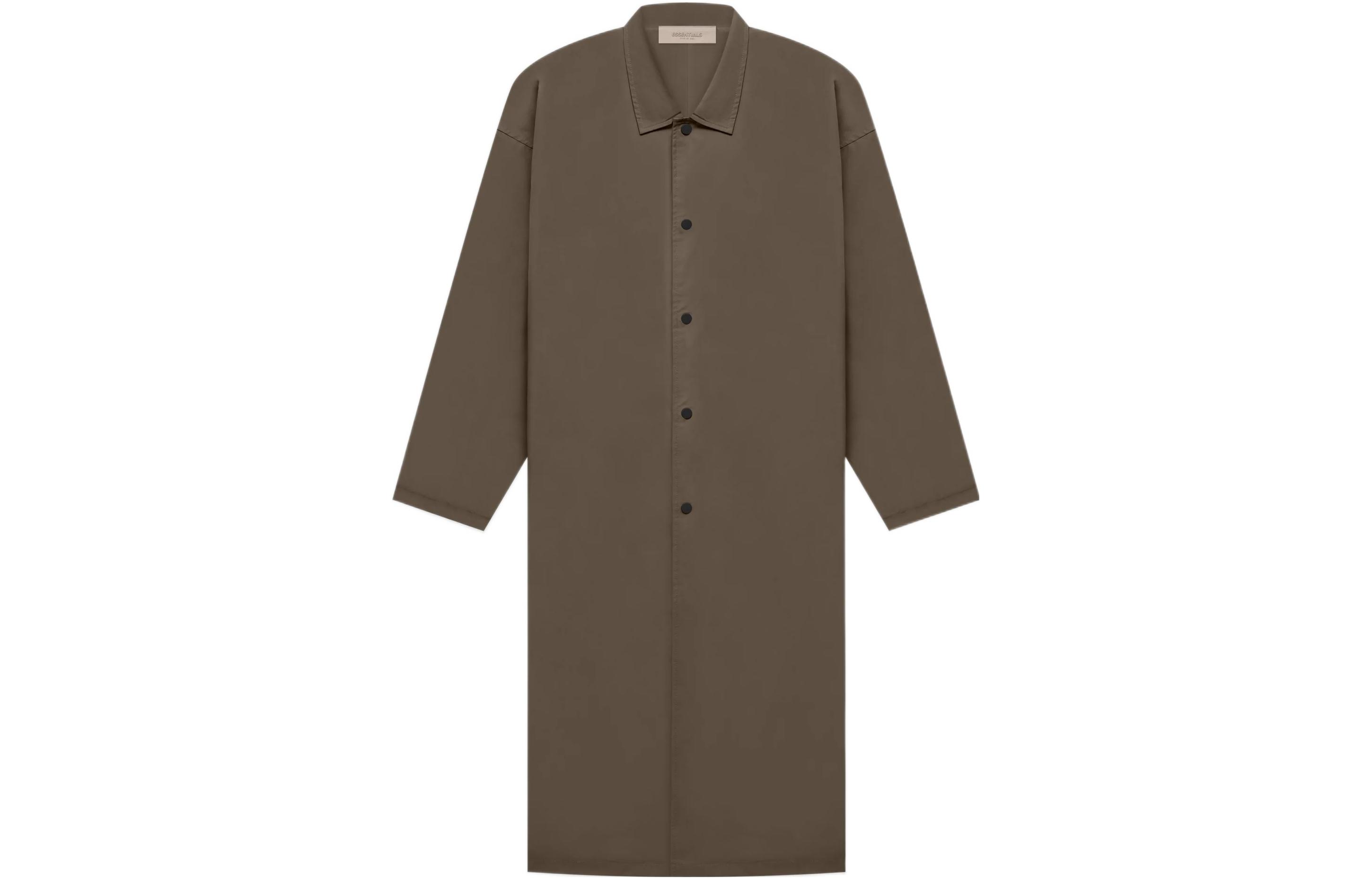 

Fear Of God Essentials Длинное пальто, Wood Coffee